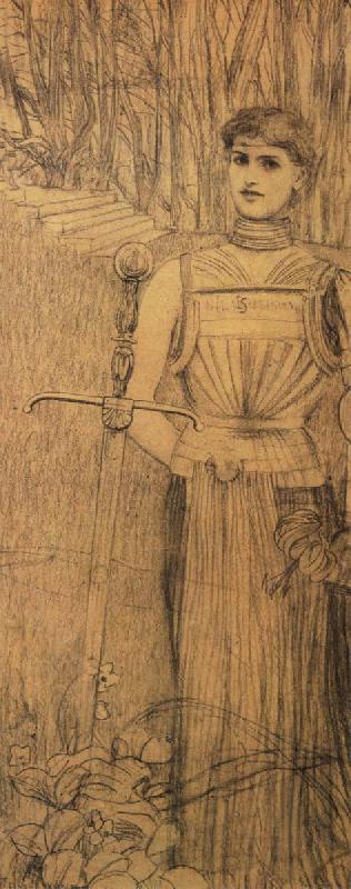Fernand Khnopff Design for frontispiece for the works of Auguste Villiers de L Isle-d-Adam